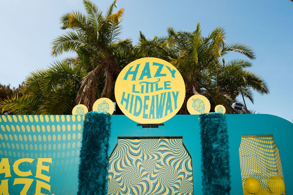 The Hideaway signage